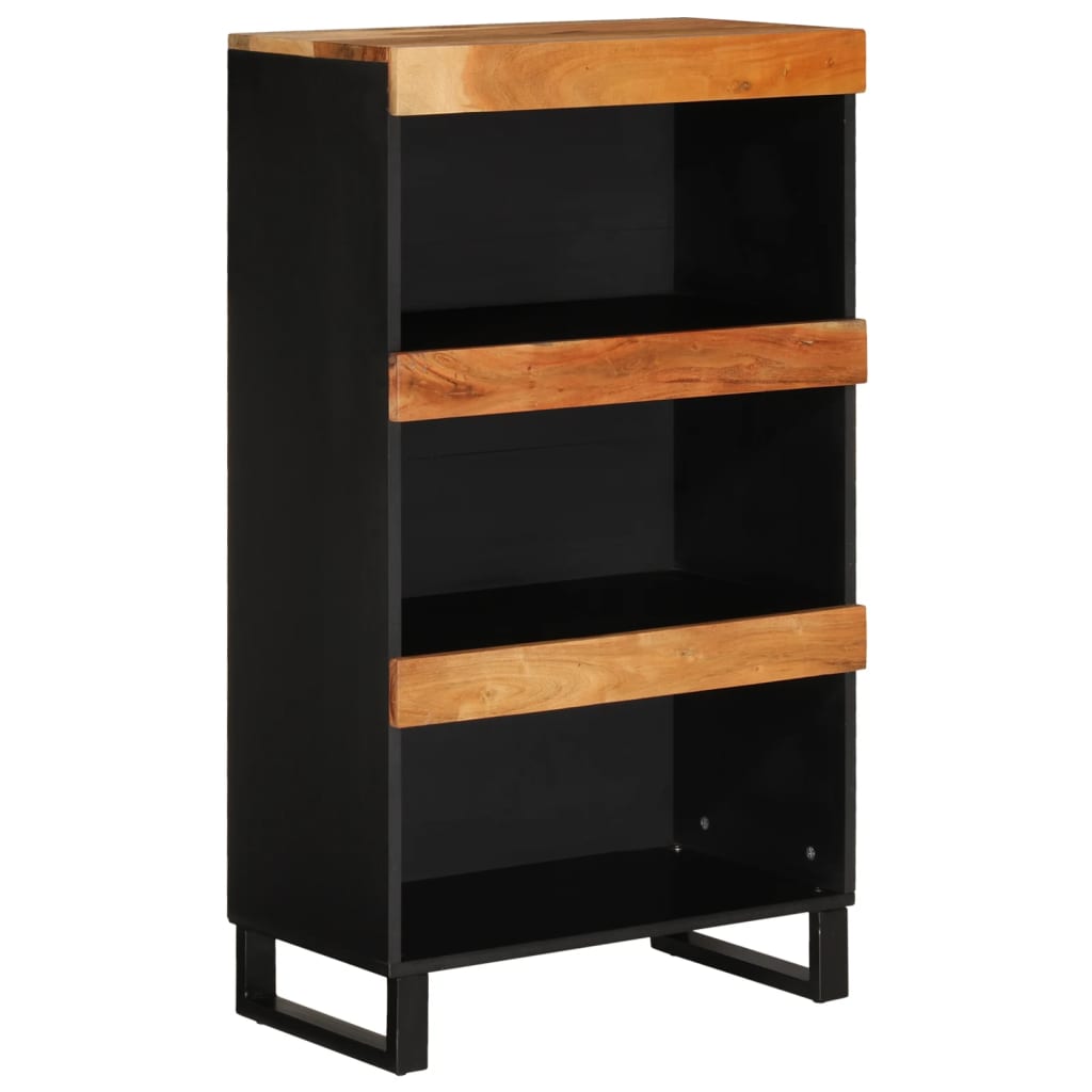 Side Cabinet 60x33x107 cm Solid Wood Acacia