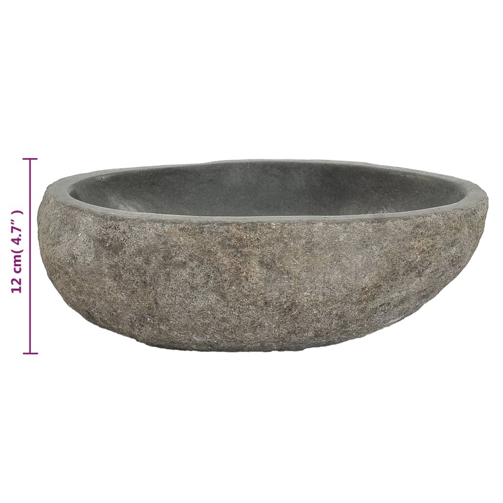 Basin River Stone Oval (29-38)x(24-31) cm