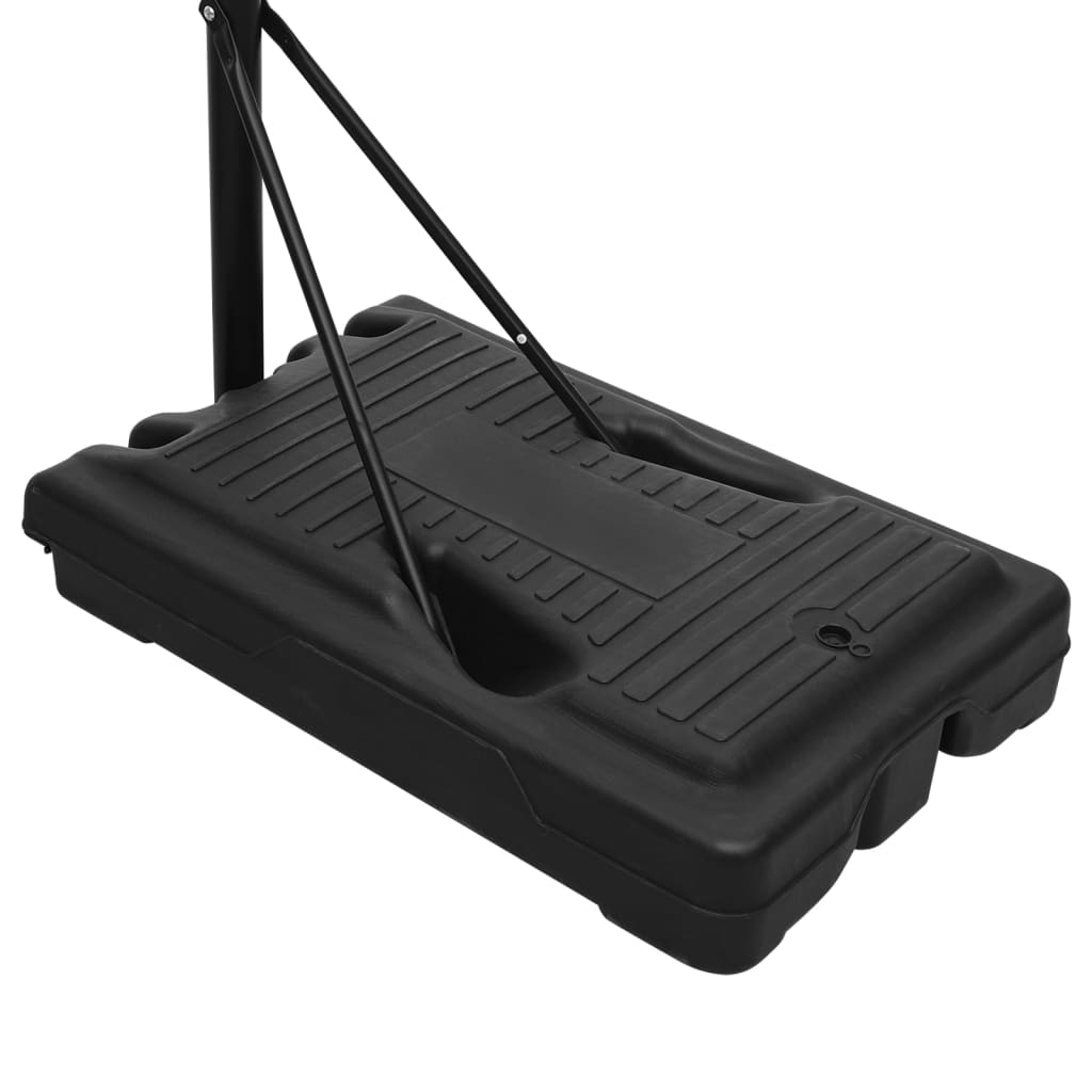 Basketball Stand Black 237-307 cm Polyethene