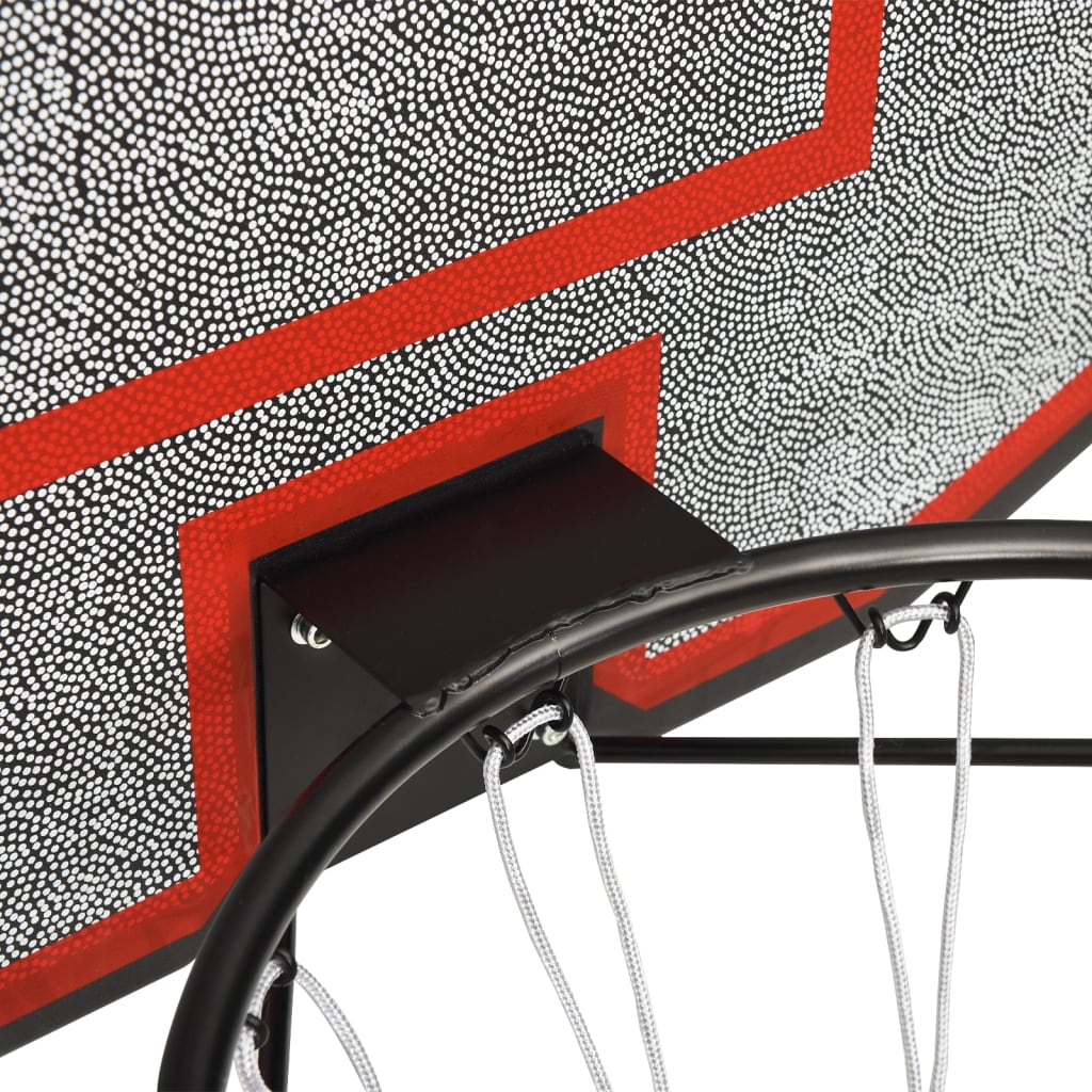 Basketball Backboard Black 90x60x2 cm Polyethene